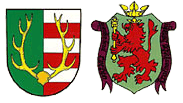 Znak msta elezn Ruda a logo Hojsovy Stre